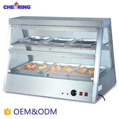 Dh-2*3 Food Warmer Like Kfc Display Showcase