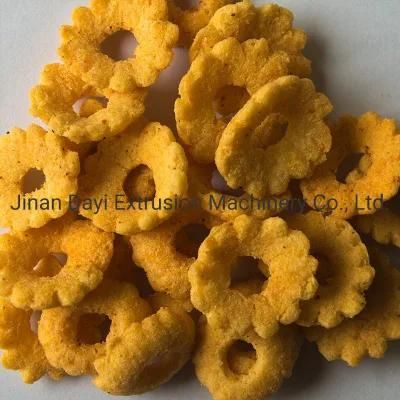 Cute Sun Flower Shape Puff Snack Production Line