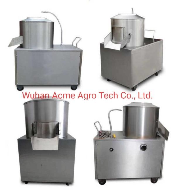 Peeler Carrot Ginger Peeling Machine