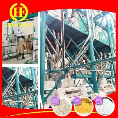 100t Per 24h Maize Mill Grinder Machine for Africa