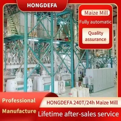 Processing Maize Corn Meal Flour Grits Factory Milling Mill Machine