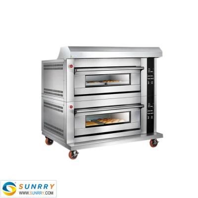Chicken Cleaning Machine Bakery 2 Decks 6 Trays Gas Oven