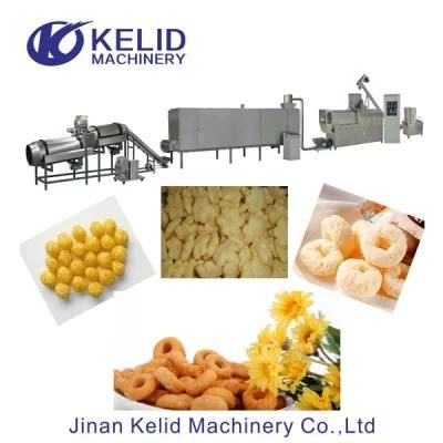 Automatic Corn Food Puffed Snacks Extruder Machines
