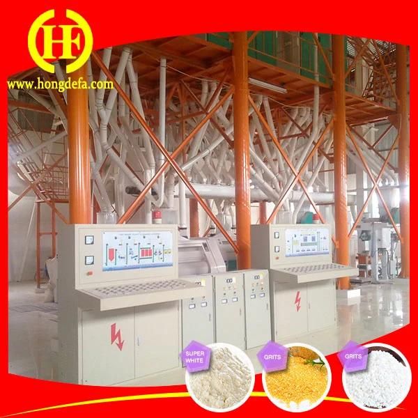 100t Per 24h Maize Mill Grinder Machine for Africa