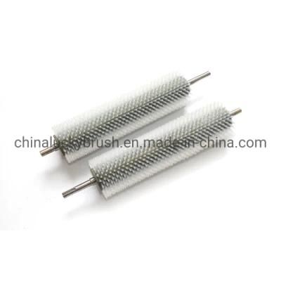 White Nylon Wire Fruit Cleaning Roller Brush (YY-869)