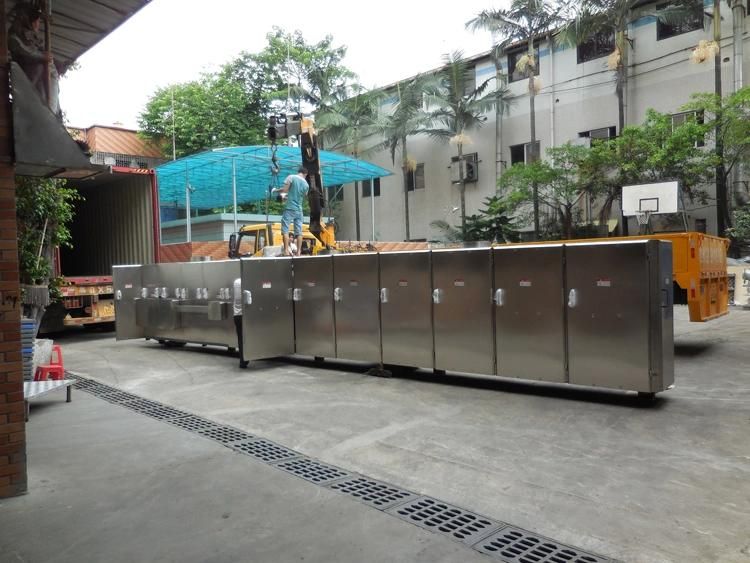 Wheat Flour Sugar Rolled Cone Baking Production Line / Crispy Cone Making Line