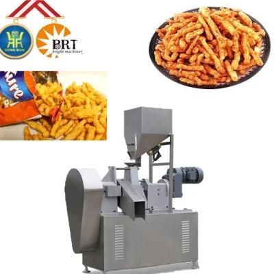 Good Service Nik Naks Production Lines Kurkure Making Extruder Manufacturer