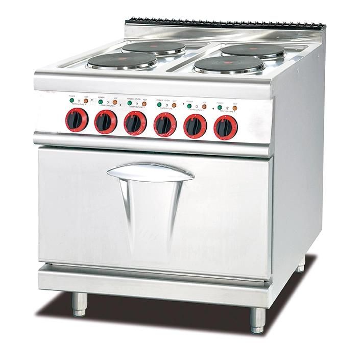 Electric Combination Range with 4-Hot Plate with Oven