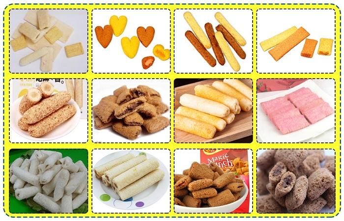 Automatic Puffed Rice Making Machine Puffed Snack Production Line Puffed Corn Snacks Making Machine
