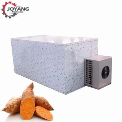 2 Tons High Capacity Sweet Potato Hot Air Dryer Drying Machine