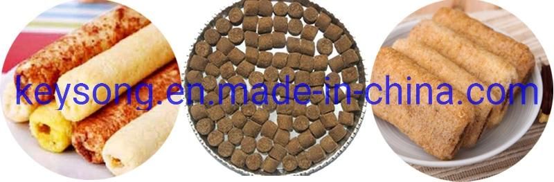 Jinan City Making Chocolate Filled Core Filling Pop Puffed Corn Snack Food Corn Chips Machine