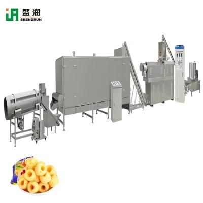 Healthy Snacks Extruder Equipment Corn Puffs Snack Processing Line