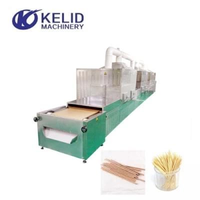 Full Automatic Chopsticks Wood Microwave Drying Insecticide Sterilizing Machine