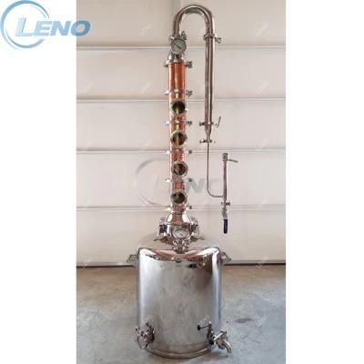 Factory Price Stainless Steel with Red Copper Cooper Distillation Column Distiller