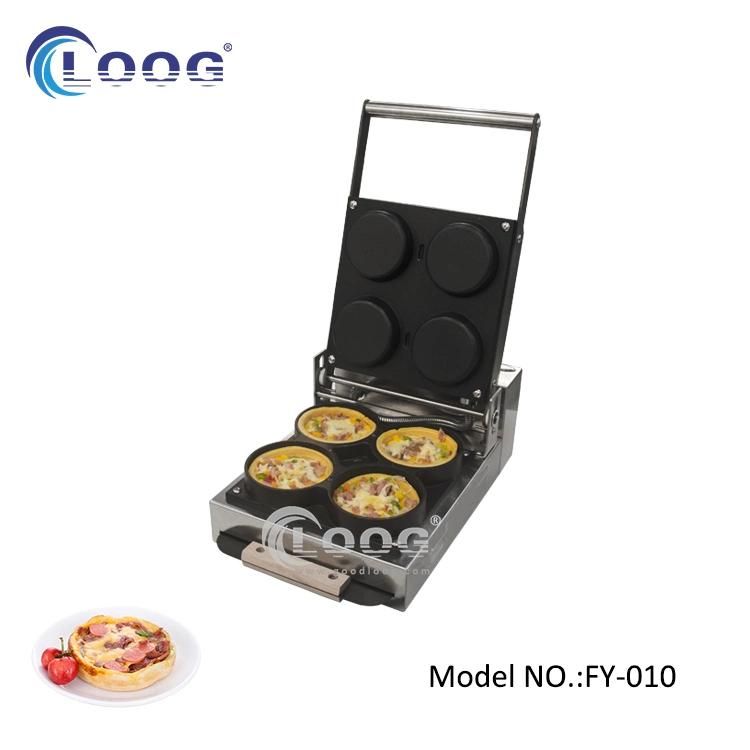New Design Commercial Kitchen Equipment Countertop Outdoor DIY Pizza Baker Oven Non Stick Coating Surface Mini Pizza Machine Maker for Sale