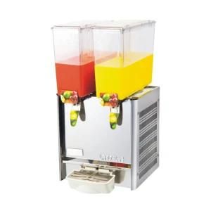 2 Tank Each 9 Liters Commercial Juice Dispenser for Sale