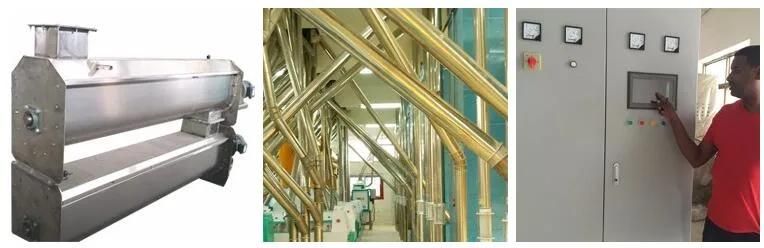 Low Price 80t Wheat Flour Mill Plant in Africa