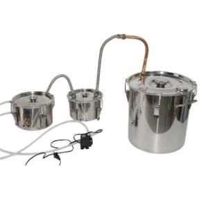 Stainless Sealed Distiller Home Water Distilling Equipment Moonshine Still Distillation