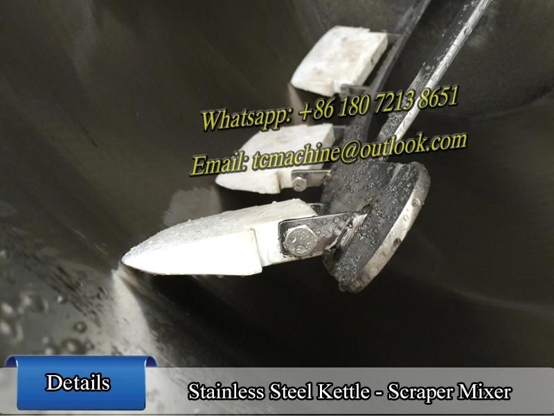500gallon Stainless Steel Mixing Tank Counter Rotating Mixing Tank
