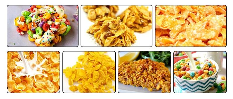 2021 Wholesale Kelloggs Chocos Sweet Corn Flakes Machine Manufacturing Plant The Price
