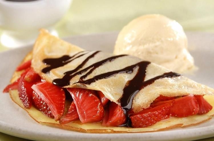 Luxury New Crepe Serving Station for Cast Iron Crepe Maker Restaurant Equipment Non-Stick Cake Making Machine Round Crepe Griddle