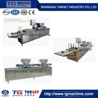 Filling Jam or Nuts Chocolate Candy Depositing Line for Sale