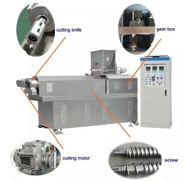 Double Screw Corn Puff Corn Extruder Machine From China Factory Manufacturer