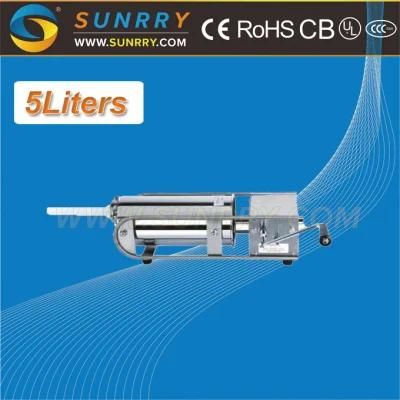 Economical Manual Operation Stainless Steel Tubes Sausage Filler Machine