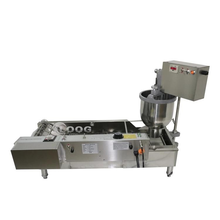 Commercial Snack Mini Doughnut Waffle Maker Professional Donut Ball Electric Fryer Stainless Steel Donut Machine