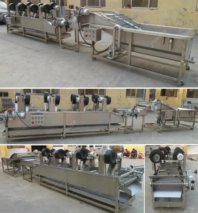 Ce Approved Industrial Fruit Washing Machine with High Quality