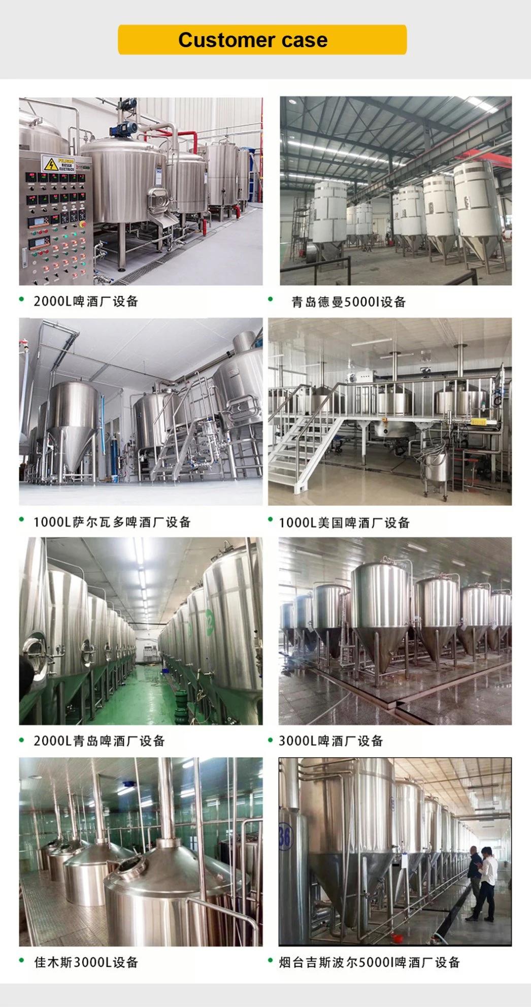 SUS 304 / 316 Beer Brewery Equipment with Rose Golden
