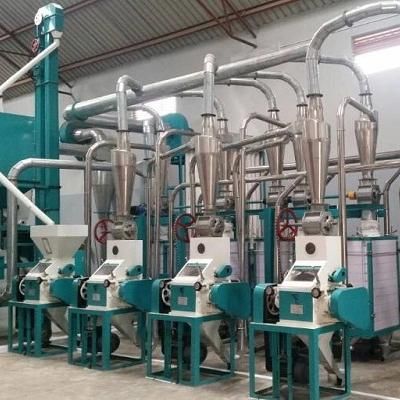 20t/D Maize Meal Milling Machine Mill Plant for Lusaka Zambia