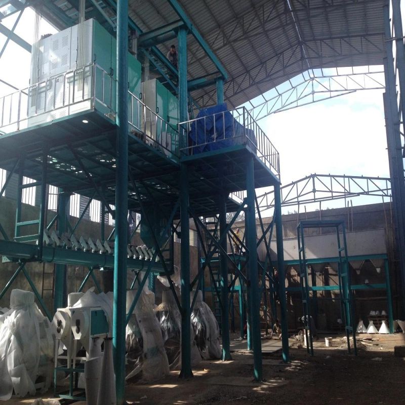 High Quality 80t/D Wheat Flour Mill Machinery with Stainless Steel