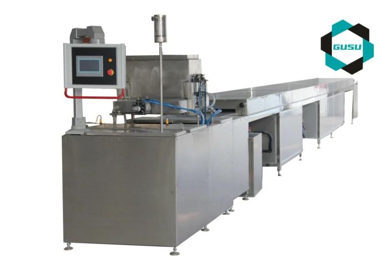 Chocolate Chip Depositing Machine with PLC Control Cabinet