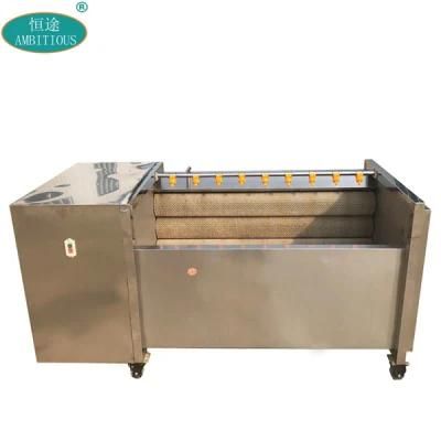 Brush Peeling Machine Gingers Cleaning Machines Ginger Washer