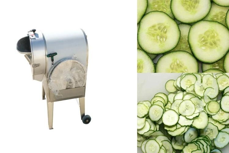 Electric Vegetable Cutter Slice Dice Stick Cucumber Cutting Machine