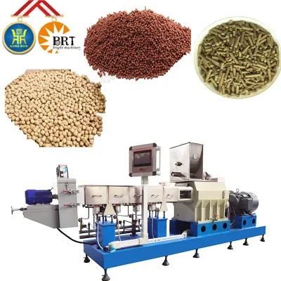 Twin-Screw Hot Sale Extruder Machine Make Pet Floating Fish Food