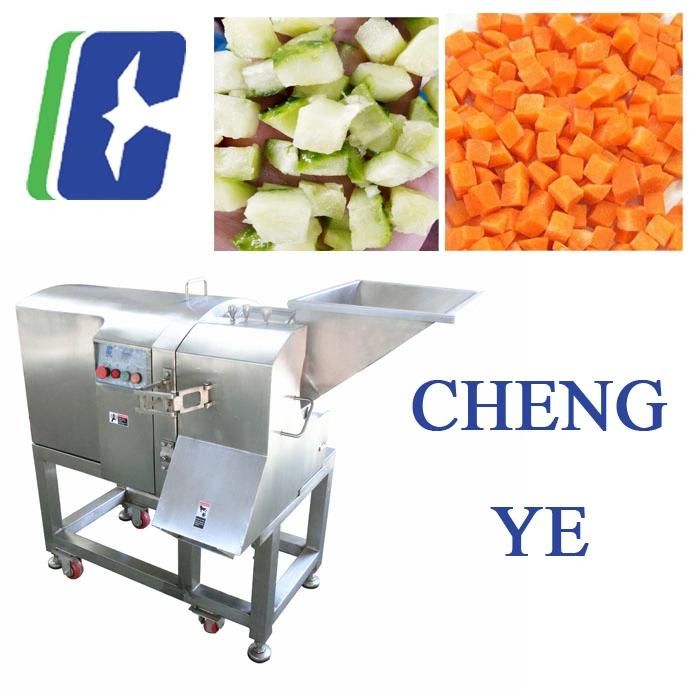 Automatic Potato Peeling & Cutting Machine/Potato Chips Slicing Machine