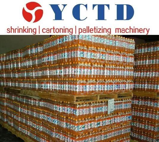 Good quality Carton Palletizing Machine for green tea juice beverage, drinks