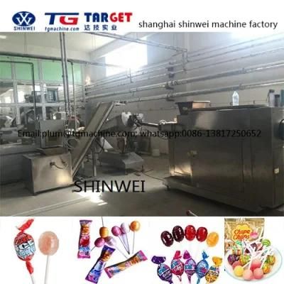 Yt400 Ball Lollipop with Gum Filling Machine Line