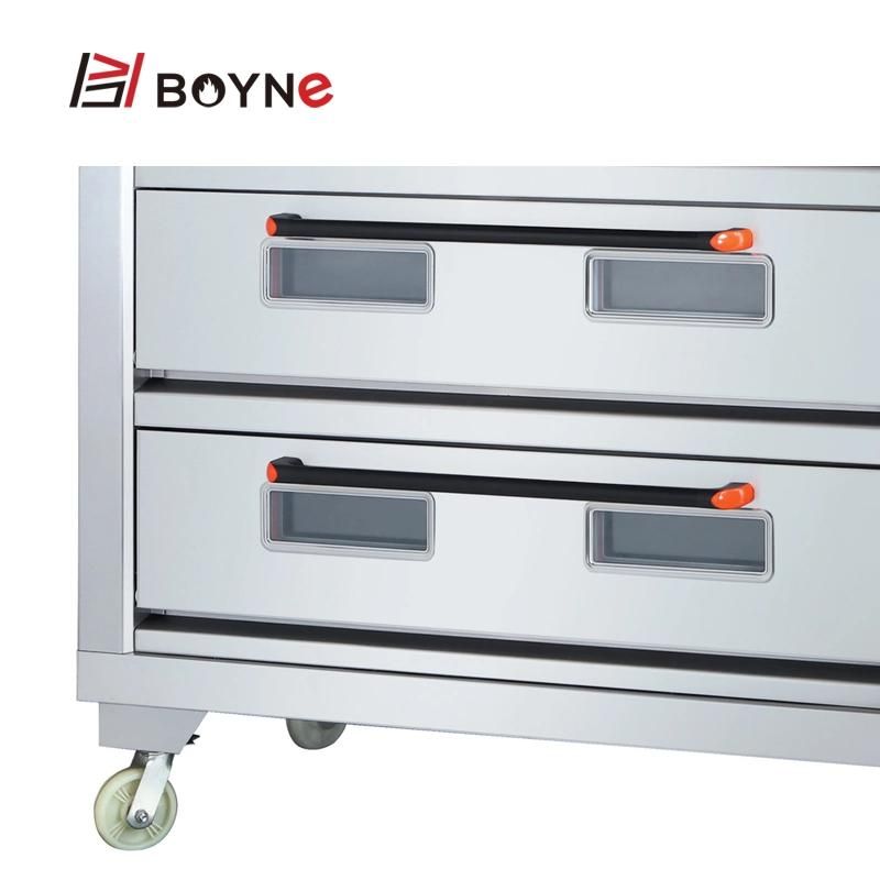 Commercial Bakery Electric Two Deck Six Trays Oven