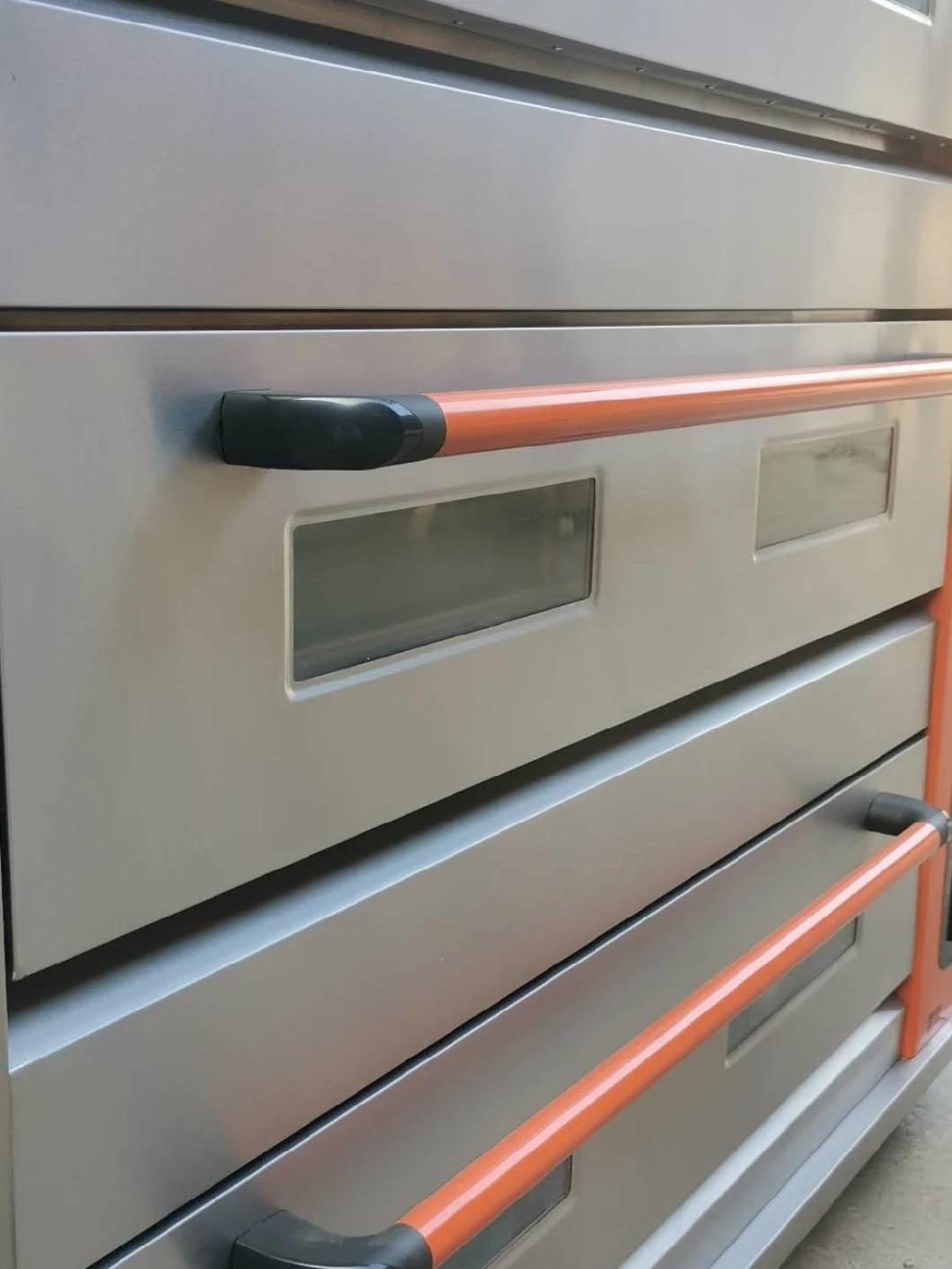 Oven Manufacturer Commercial Pizza Oven Gas Bakery Oven Prices for Sale 3 Deck 6 Trays