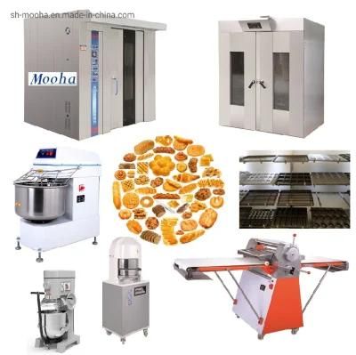 Commercial French Baking Equipment 32 Trays Rotary Oven Bakery Toast Baguette Biscuit ...