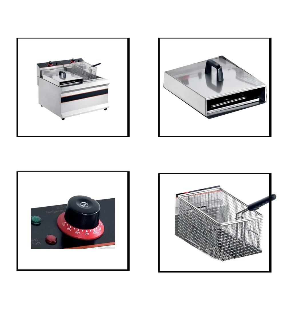 2-Tank, 2-Basket Electric Deep Fryer