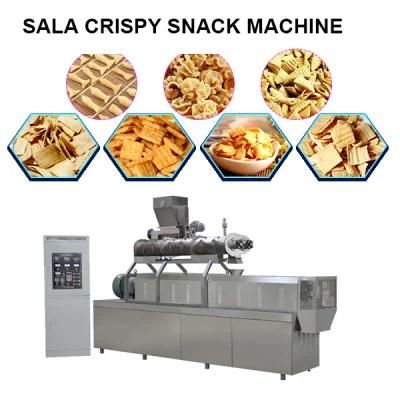 Extruded Bugle Chips Making Machine Fried Dough Snacks Processing Line Sala Chips Machine