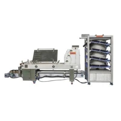 Cylindrical Rounder Machine for Buger Hambuger Bread Line