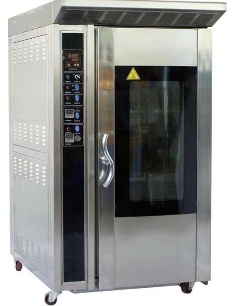 Commercial Dough Bread Baking Bakery Equipment Steam Convection Oven 12 Pans Hot Air Circulation Bread Making Machine 12 Trays Convection Oven