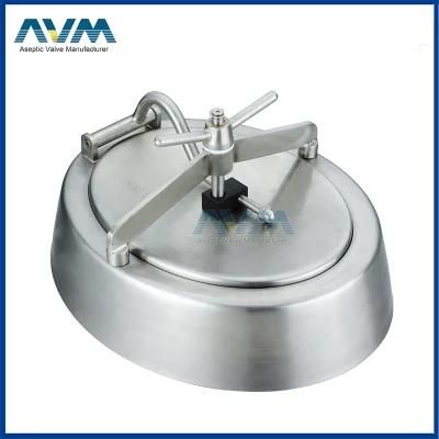 Sanitary Stainless Steel Non-Pressure Round Manhole Cover