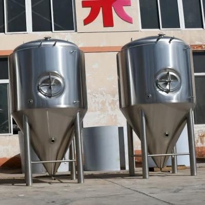 Recipiente De Fermentacion De Cerveza Del Tanque