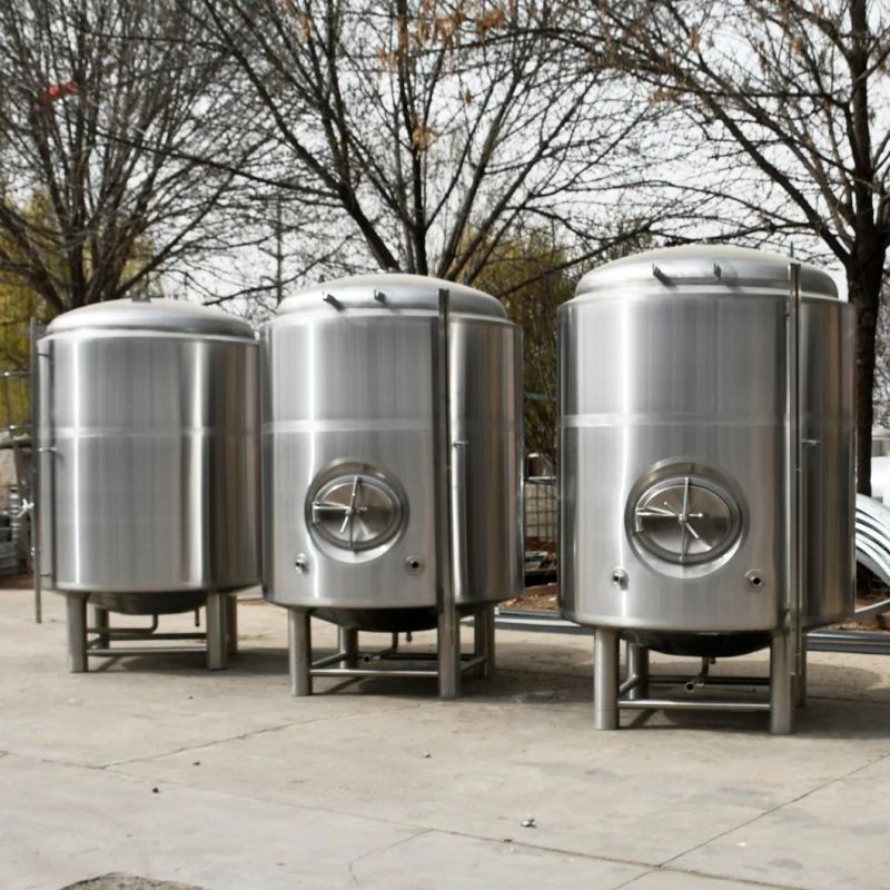 SUS304 4000L Bbt Beer Storage Bright Tank for Beer Brewery